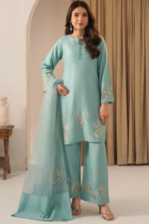 Ashna Embroidered 3 PC